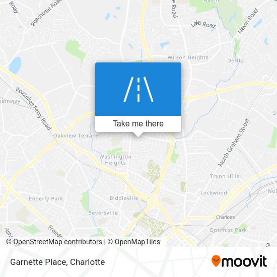 Mapa de Garnette Place