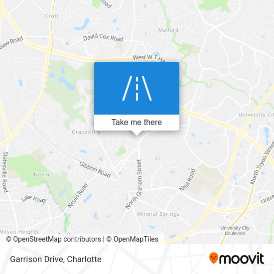 Mapa de Garrison Drive