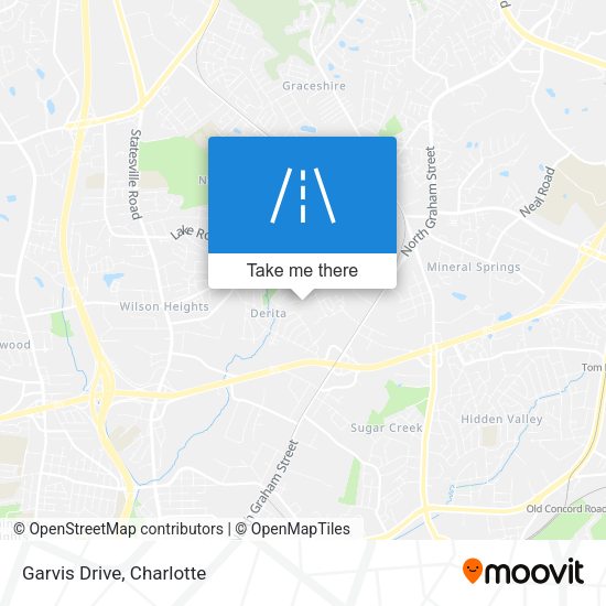 Mapa de Garvis Drive