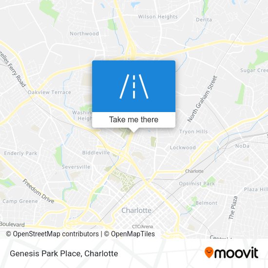 Genesis Park Place map