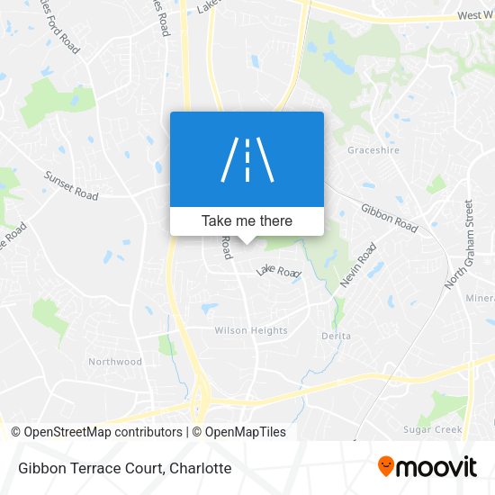 Gibbon Terrace Court map