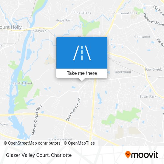 Glazer Valley Court map