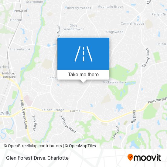 Mapa de Glen Forest Drive