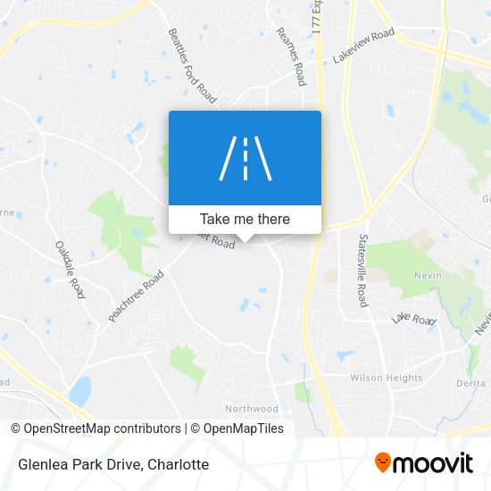 Glenlea Park Drive map
