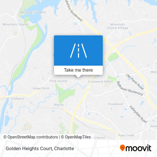 Golden Heights Court map