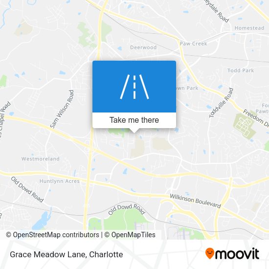 Mapa de Grace Meadow Lane