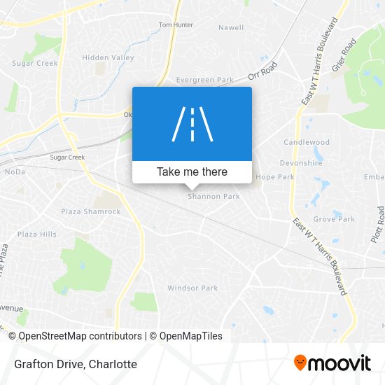 Mapa de Grafton Drive
