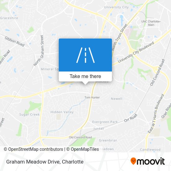 Mapa de Graham Meadow Drive