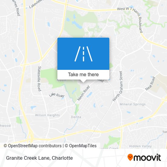 Mapa de Granite Creek Lane