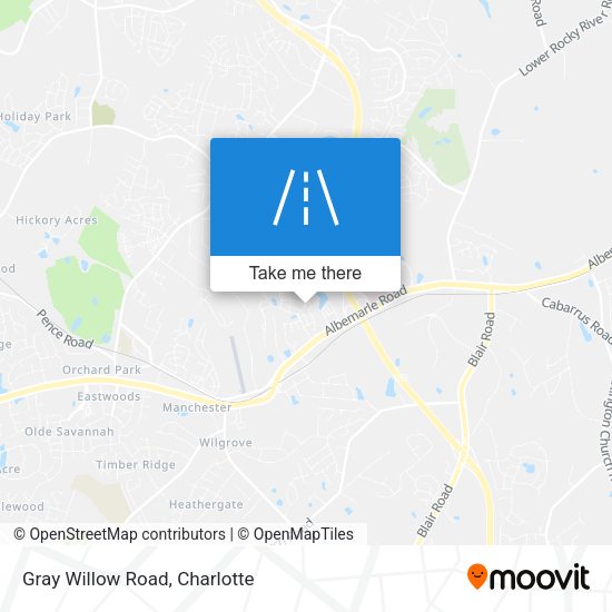 Mapa de Gray Willow Road