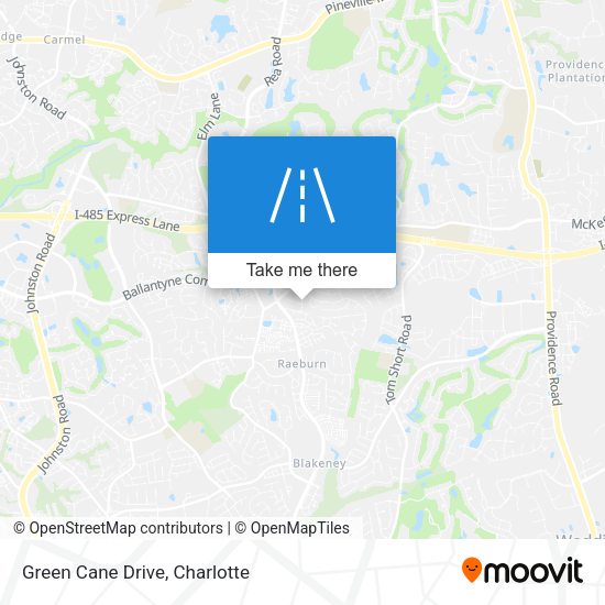 Green Cane Drive map