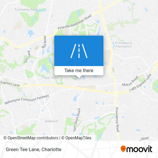 Mapa de Green Tee Lane
