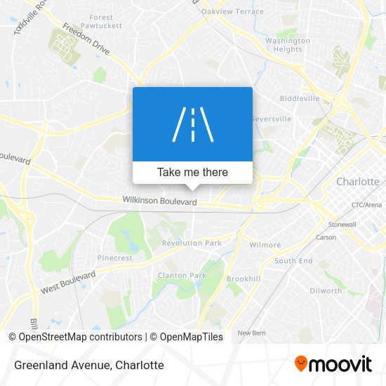 Mapa de Greenland Avenue