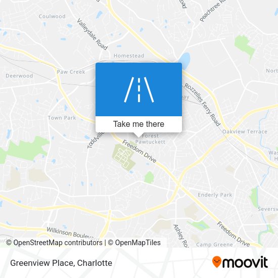 Mapa de Greenview Place