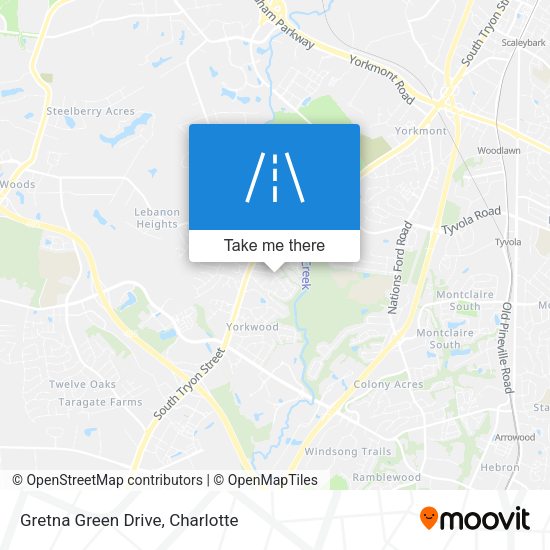 Mapa de Gretna Green Drive
