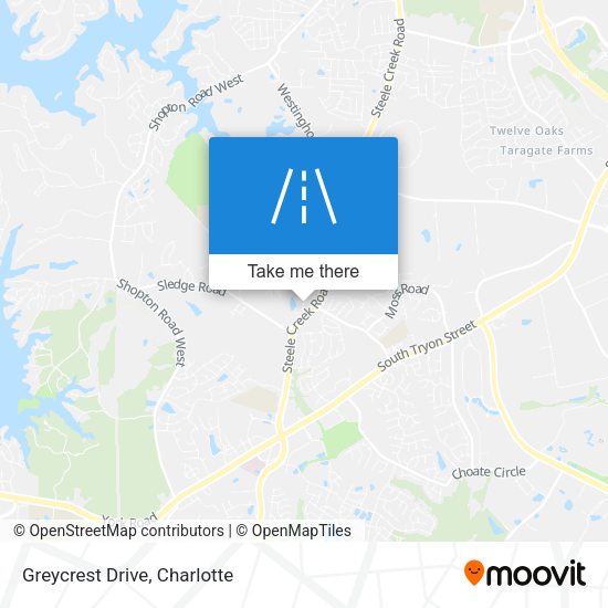 Mapa de Greycrest Drive