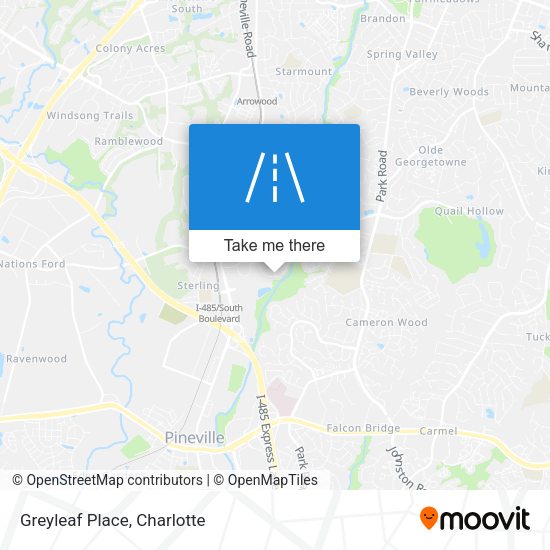 Mapa de Greyleaf Place