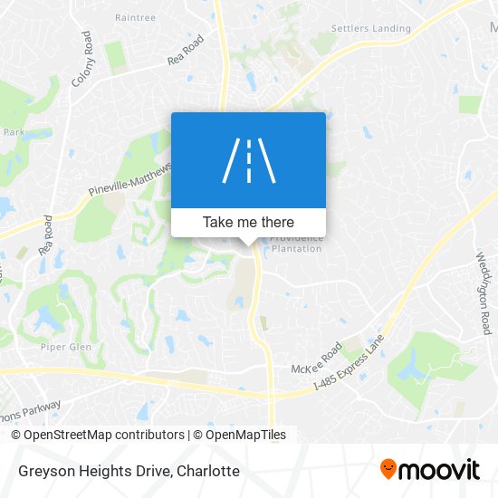 Greyson Heights Drive map