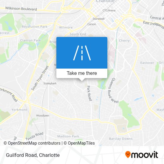 Mapa de Guilford Road