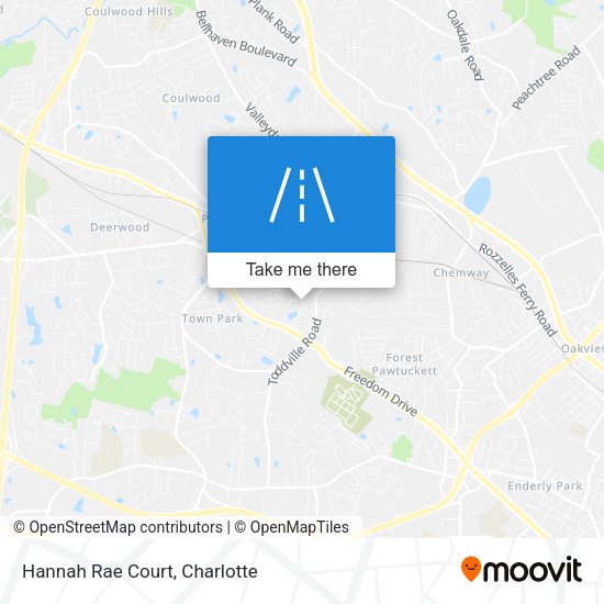 Hannah Rae Court map