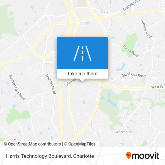 Mapa de Harris Technology Boulevard