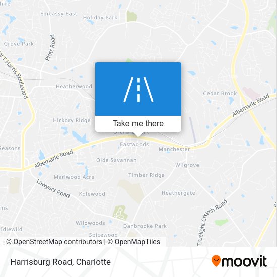 Mapa de Harrisburg Road