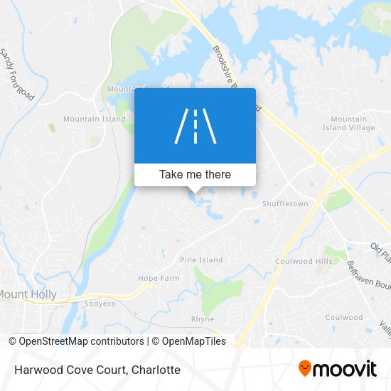 Harwood Cove Court map