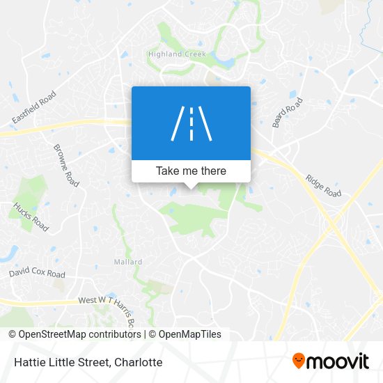 Mapa de Hattie Little Street
