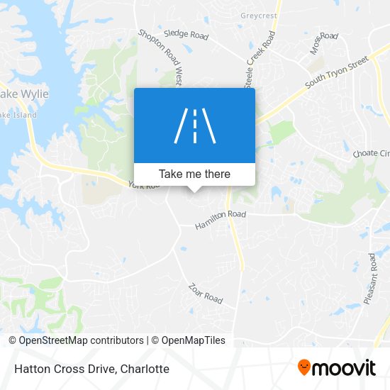 Mapa de Hatton Cross Drive