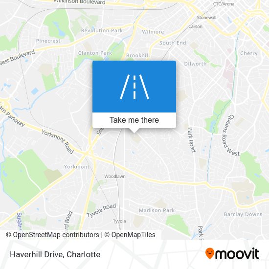 Haverhill Drive map