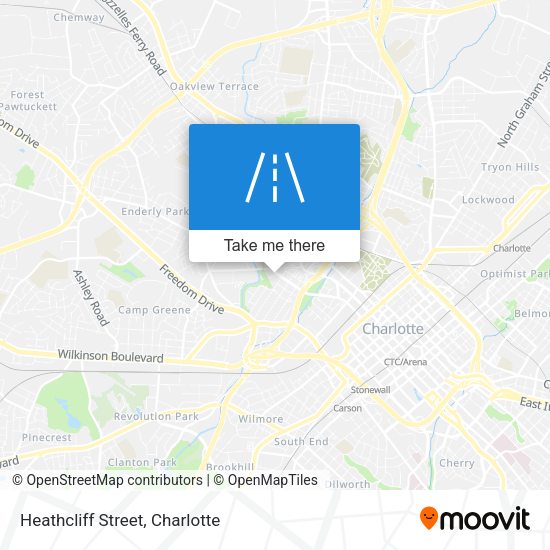 Heathcliff Street map