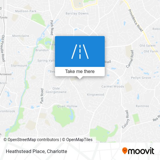 Mapa de Heathstead Place