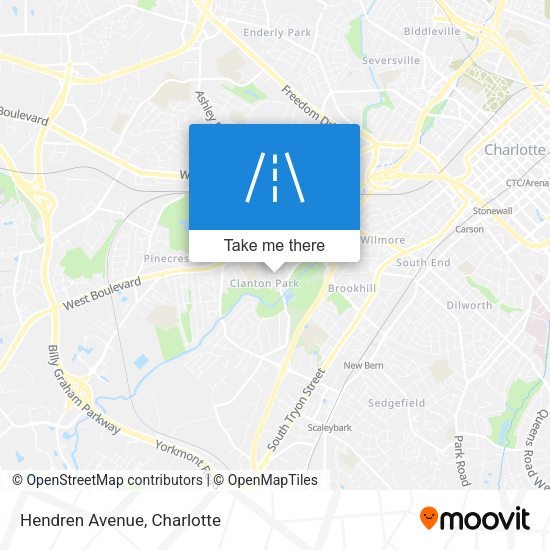 Mapa de Hendren Avenue