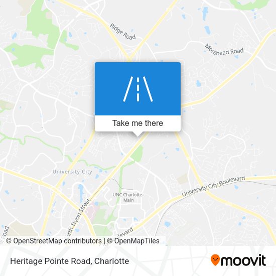 Heritage Pointe Road map