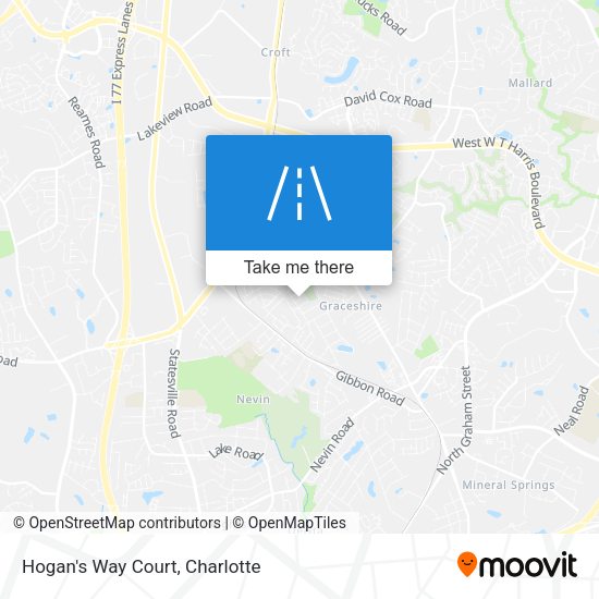 Hogan's Way Court map