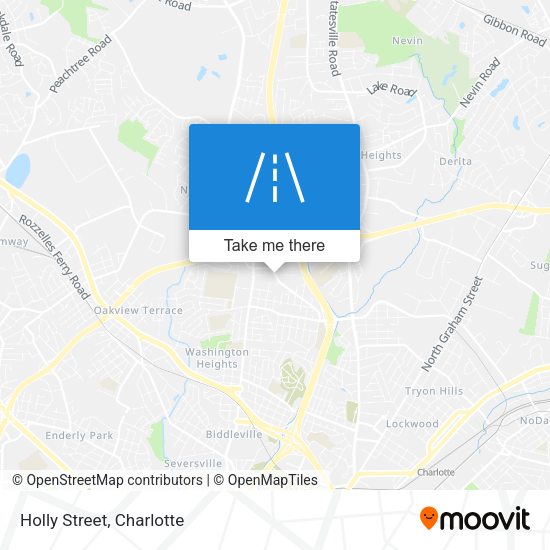 Mapa de Holly Street