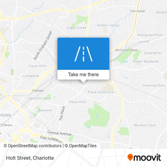 Mapa de Holt Street