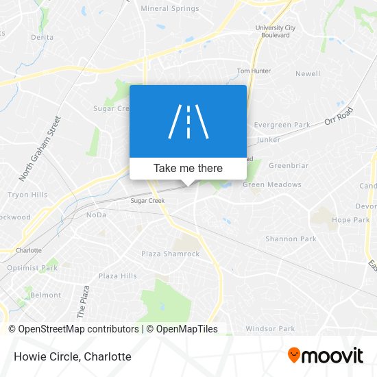 Mapa de Howie Circle