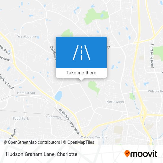 Hudson Graham Lane map