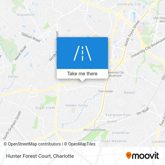 Mapa de Hunter Forest Court