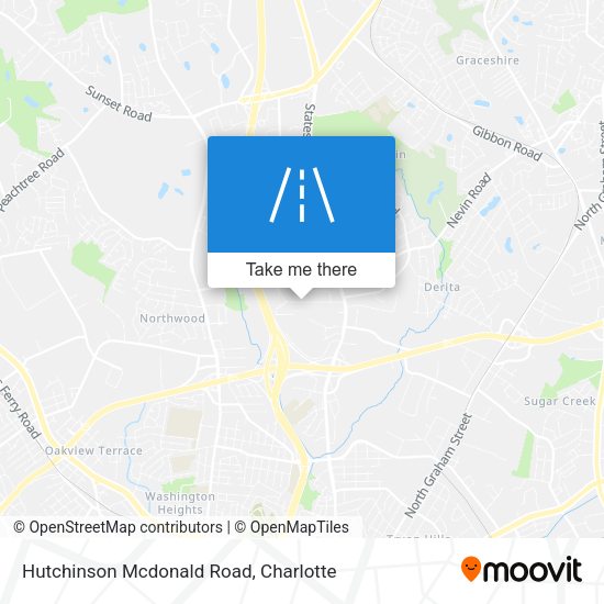 Hutchinson Mcdonald Road map