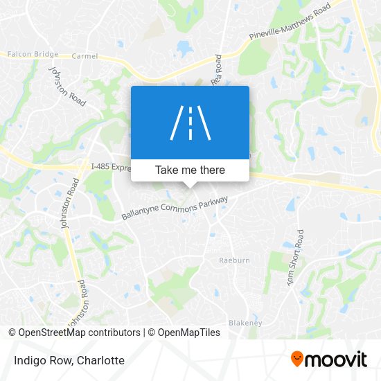 Mapa de Indigo Row