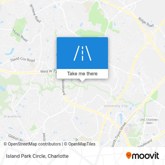 Mapa de Island Park Circle