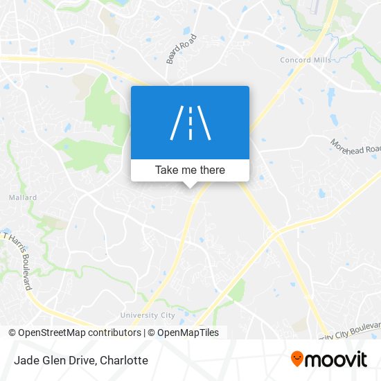 Mapa de Jade Glen Drive
