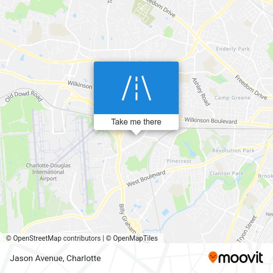 Mapa de Jason Avenue