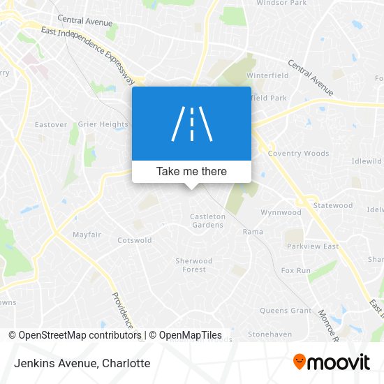 Mapa de Jenkins Avenue