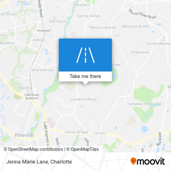 Jenna Marie Lane map