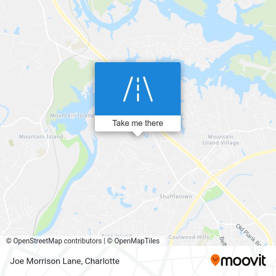 Joe Morrison Lane map