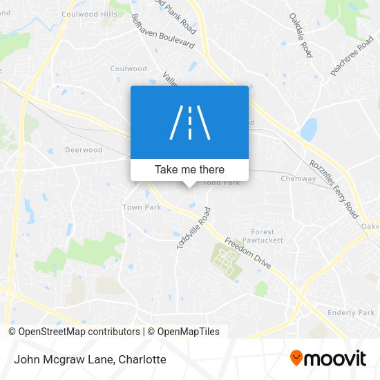 Mapa de John Mcgraw Lane