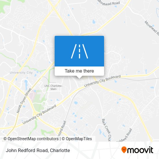 Mapa de John Redford Road